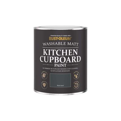 Rust-Oleum Kitchen Cupboard Paint - Black Sand