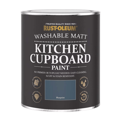 Rust-Oleum Kitchen Cupboard Paint - Blueprint - Thumbnail 2