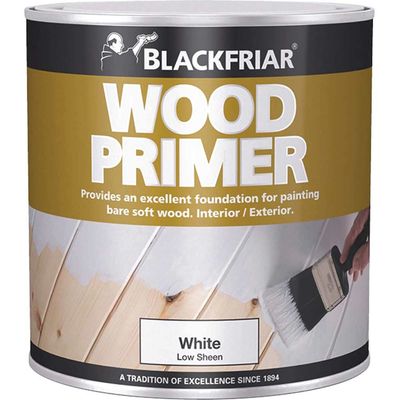 Blackfriar BF0370001F1 Wood Primer White 250Ml