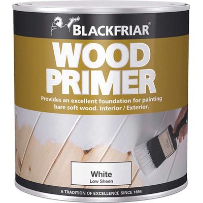 Blackfriar BF0370001E1 Wood Primer White 500Ml