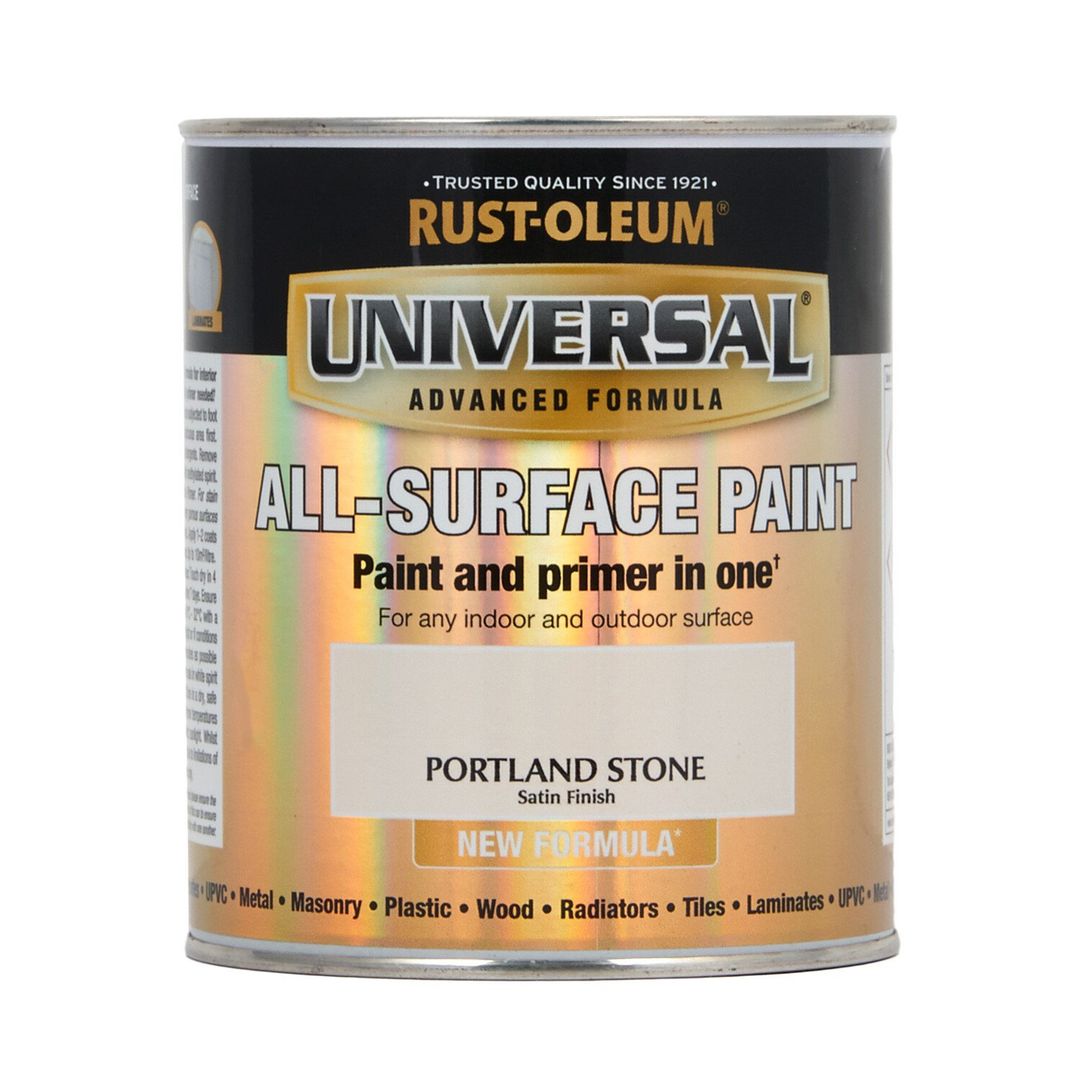 Rust-Oleum Universal Satin - Portland Stone - Image 1