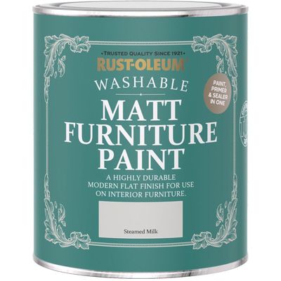 Rust-Oleum Matt Furniture Paint - Steamed Milk