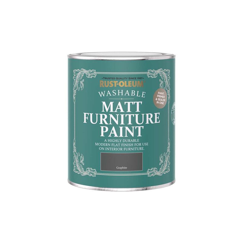Rust-Oleum Matt Furniture Paint - Graphite - Image 1