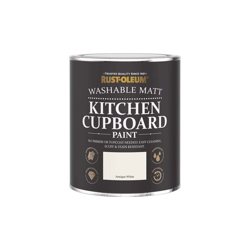 Rust-Oleum Kitchen Cupboard Paint - Antique White - Image 1