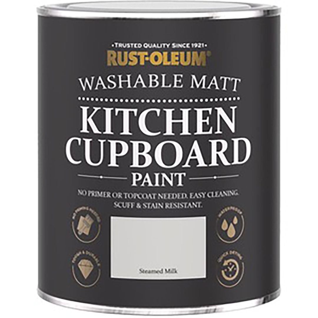Rust-Oleum Kitchen Cupboard Paint - Steamed Milk - Image 1
