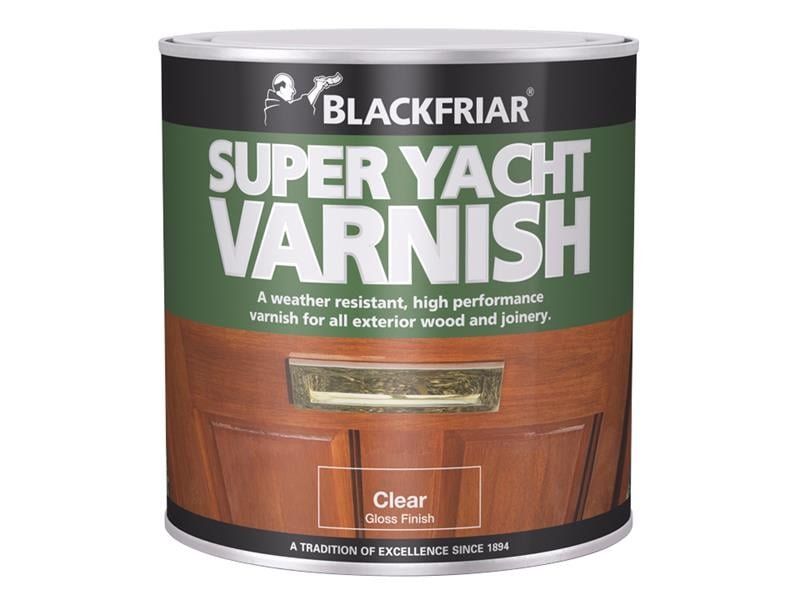 Blackfriar, Super Yacht Varnish, 1L, Clear Gloss - White - Image 1