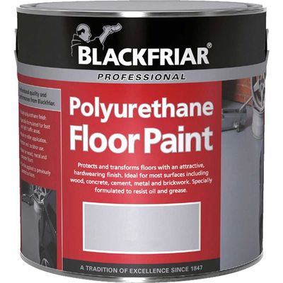 Blackfriar BF2000001E1 Professional Polyurethane Floor Paint Tile Red 500Ml