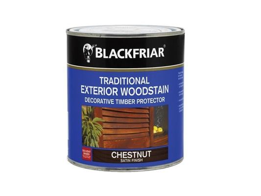 Blackfriar, Traditional Exterior Woodstain, 250ml, Golden Teak, Wood - Gold