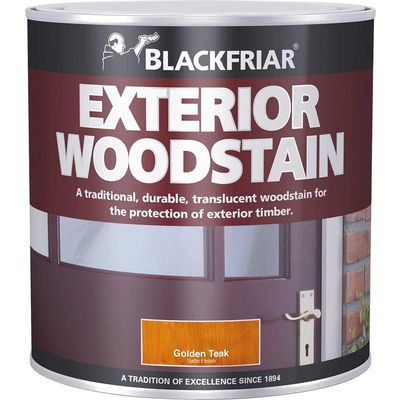 Blackfriar BF0010003D1 Traditional Exterior Woodstain Rich Mahogany 1 Litre