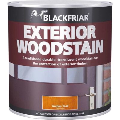 Blackfriar BF0010004E1 Traditional Exterior Woodstain Ebony 500Ml