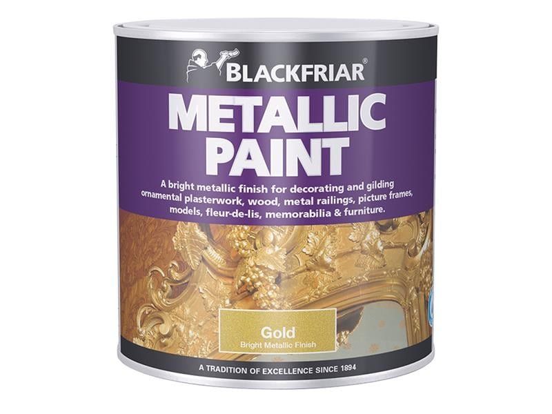 Blackfriar, Exterior Gold Paint, 125ml, Durable - Gold - Image 1