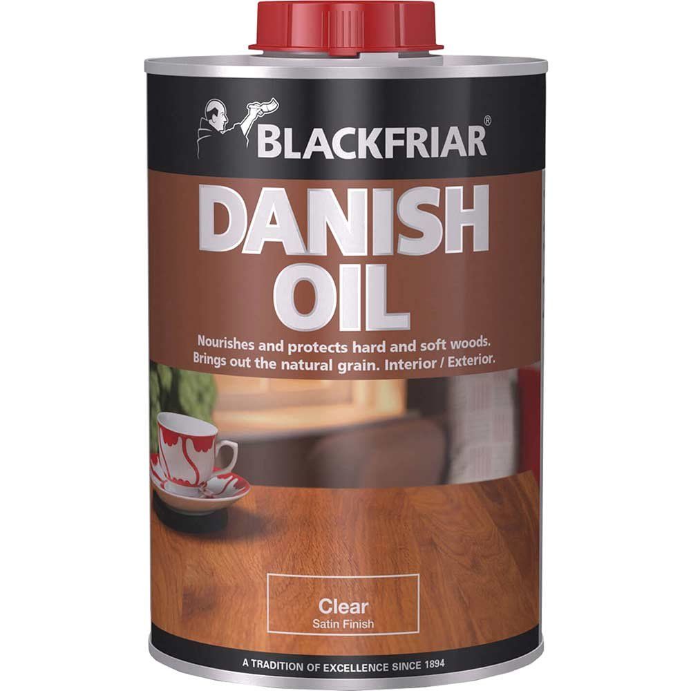 Blackfriar BF0771001E1 Danish Oil Clear 500Ml - Image 1