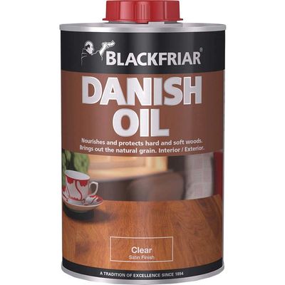 Blackfriar BF0771001D1 Danish Oil Clear 1 Litre