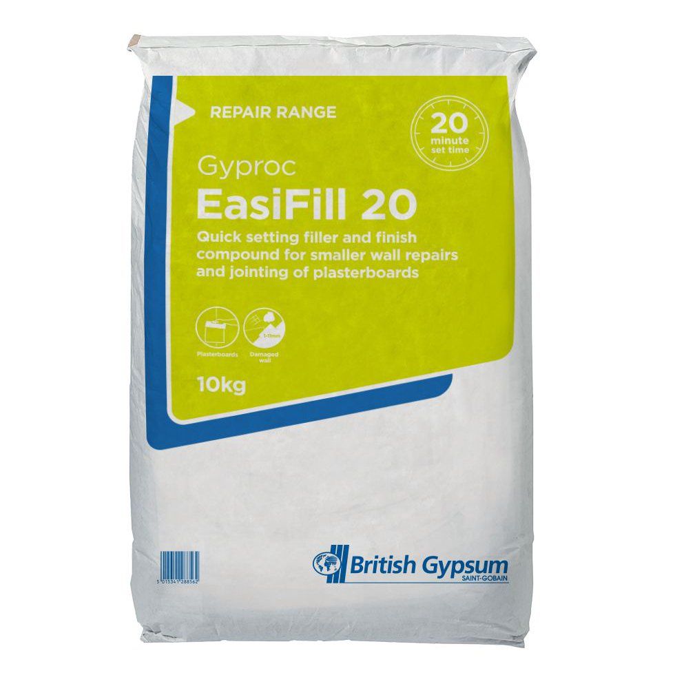 Artex Gyproc EASI-FILL 20 10kg Bag - Image 1