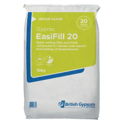 Artex Gyproc EASI-FILL 20 10kg Bag - Thumbnail 2
