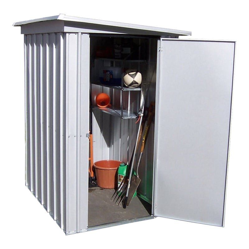 5' x 4' Yardmaster Pent Metal Shed (1.58m x 1.20m) - Image 1