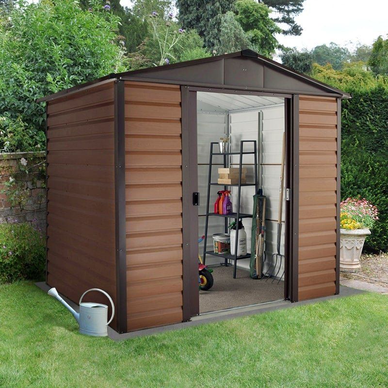 8' x 6'5 Yardmaster Glencoe Metal Shed (2.43m x 1.97m) - Image 1
