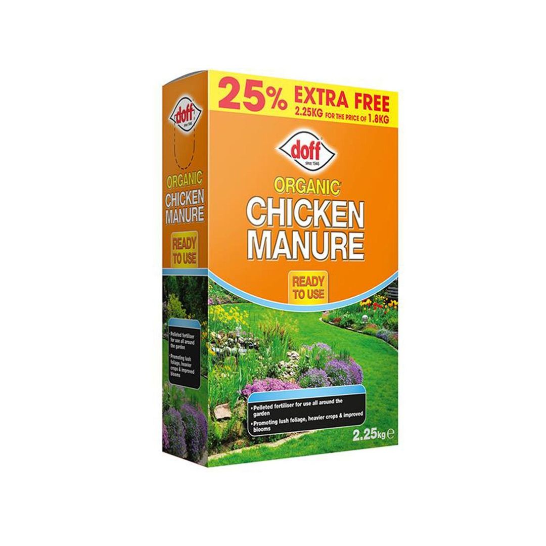 Doff F-MP-B25-DOF-01 Organic Chicken Manure 1.8Kg + 25% Free - Image 1