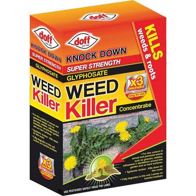 Doff F-FW-003-DOF Advanced Concentrated Weedkiller 3 Sachet