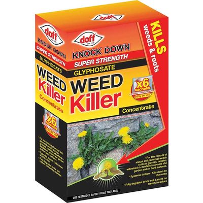 Doff F-FW-006-DOF Advanced Concentrated Weedkiller 6 Sachet