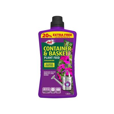 Doff F-JR-A20-DEX Container & Basket Feed Concentrated 1L+20% Free F-Jr-A20-Dex