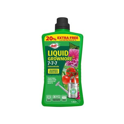 Doff F-HI-A20-DEX Liquid Growmore Concentrated 1L+20% Free F-Hi-A20-Dex