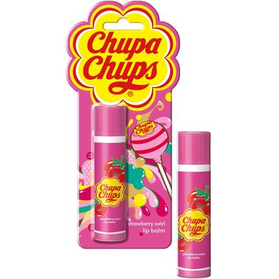 Chupa Chups Lip Balm - Strawberry Swirl