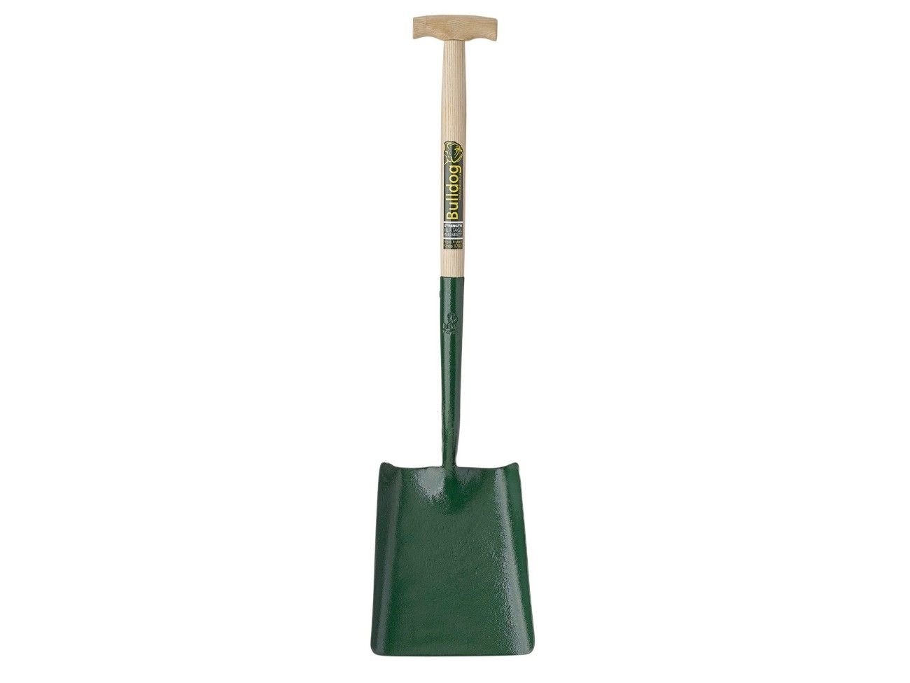 Bulldog Solid Socket Square Shovel T-Handle - Grey - Image 1
