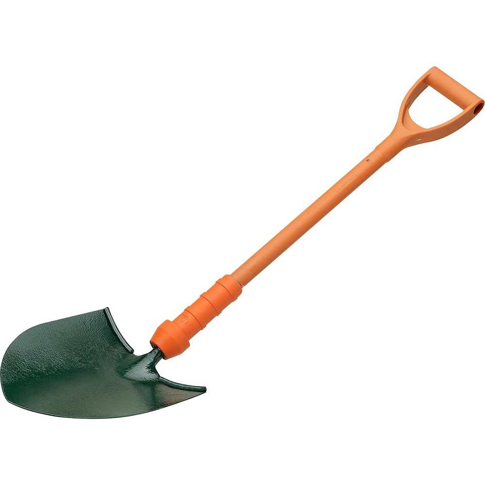 Bulldog PD5RM2INR Insulated Treaded Round Mouth Shovel - Image 1