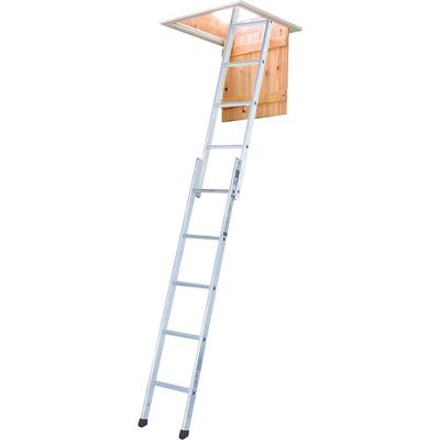 Spacemaker 2 Section Loft Ladder Max Floor To Floor 2.6M - Thumbnail 2