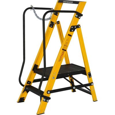Werner 2 Tread Megastep Large Platform GRP Steps