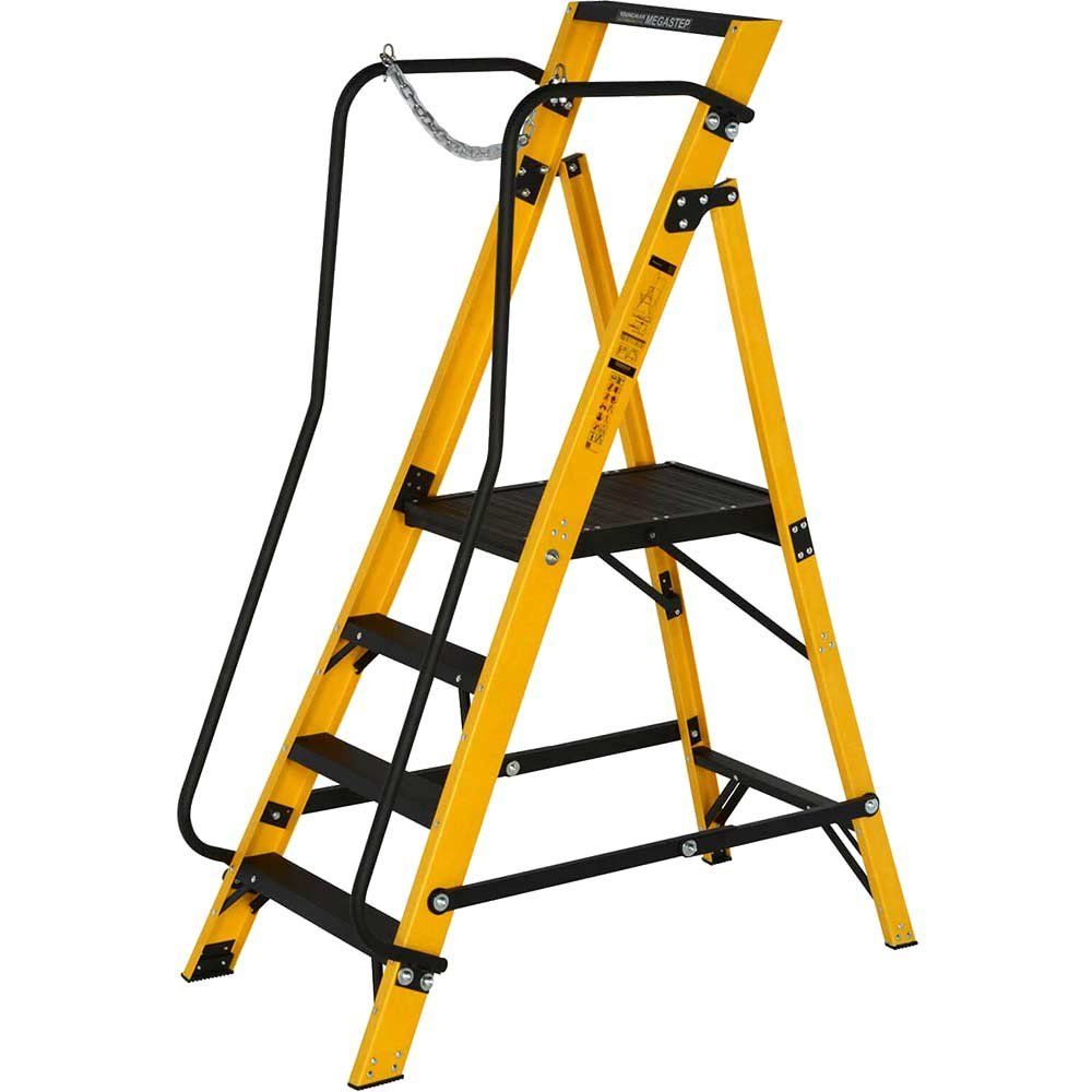 Werner 4 Tread Megastep Large Platform GRP Steps - Image 1