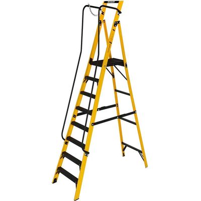 Werner 8 Tread Megastep Large Platform GRP Steps
