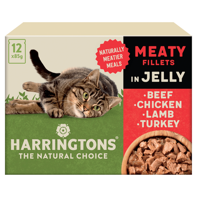 Harringtons Wet Cat Food - Meaty Selection in Jelly / 12