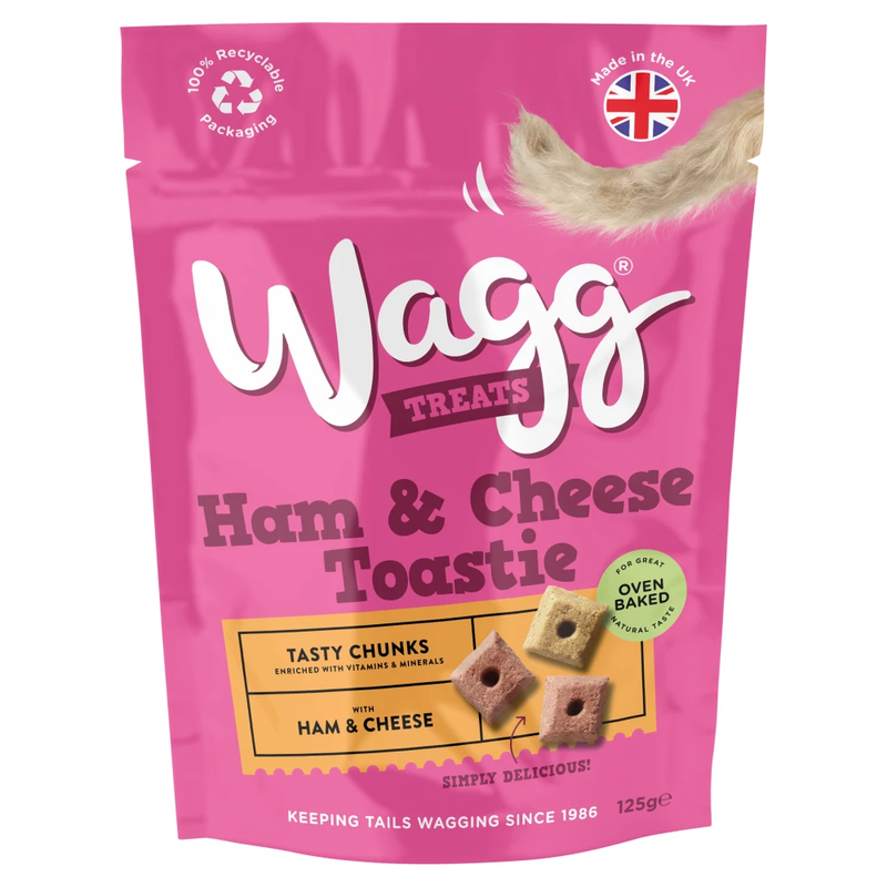 Wagg Ham & Cheese Toastie Treats - Image 1
