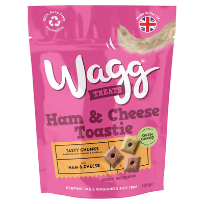 Wagg Ham & Cheese Toastie Treats