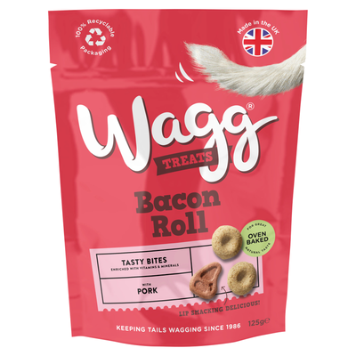 Wagg Bacon Roll Treats