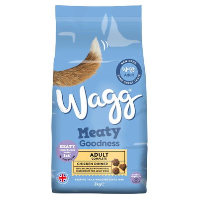 Wagg Meaty Goodness Dog Food - 2kg / Chicken