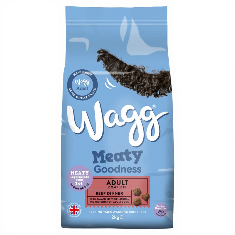 Wagg Meaty Goodness Dog Food - 2kg / Beef - Image 1
