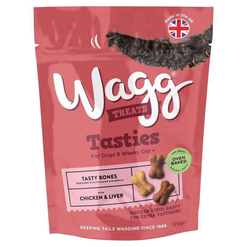 Wagg Tasties Bones - 125g - Image 1