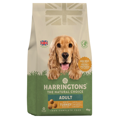 Harringtons Complete Dog Food Turkey - 4kg