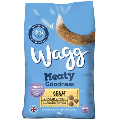 Wagg Meaty Goodness Dog Food - 12kg / Chicken