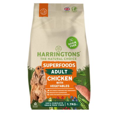 Harringtons Superfoods Dry Dog Food - Chicken with Vegetables - Thumbnail 2