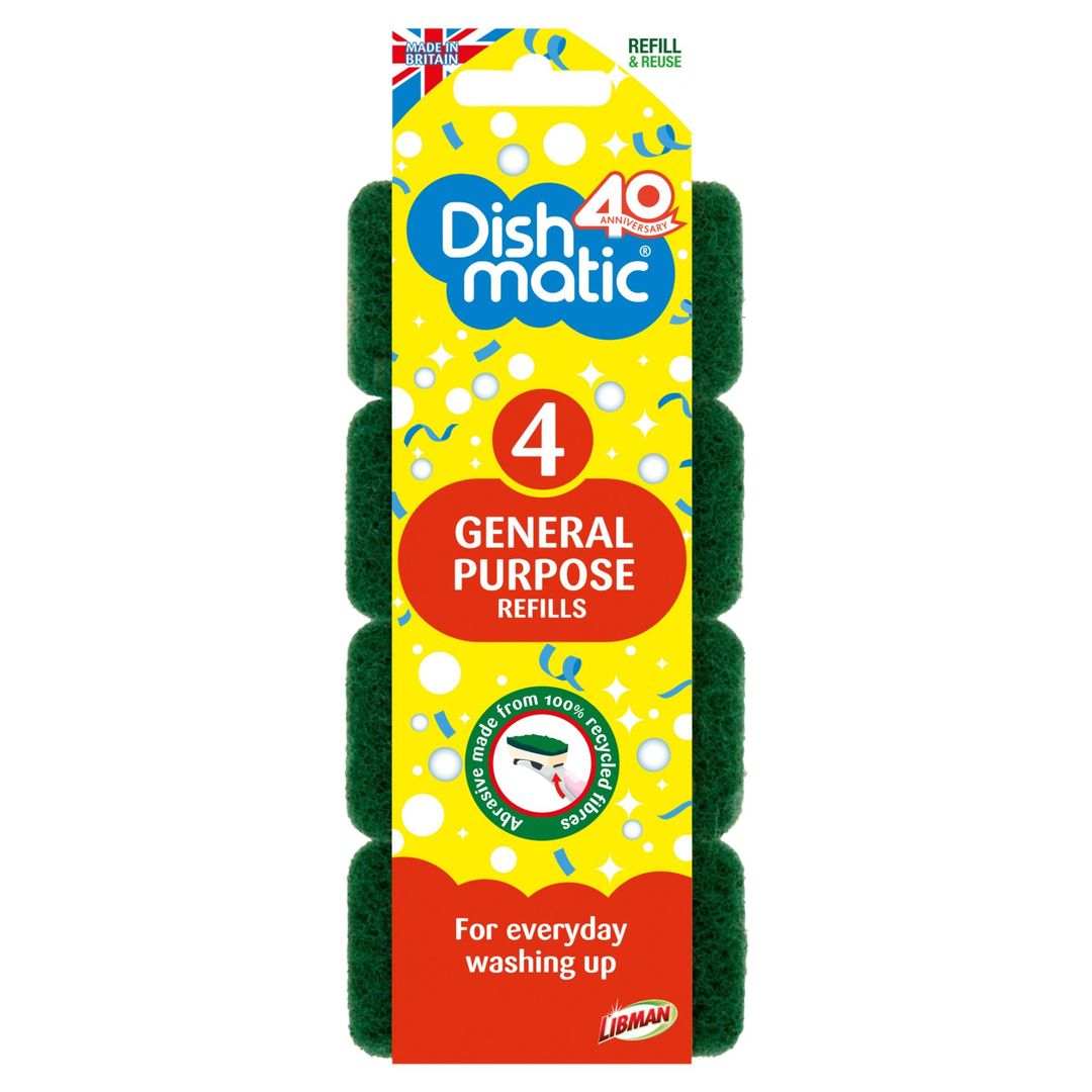 Dishmatic General Purpose 4 Refills - Image 1