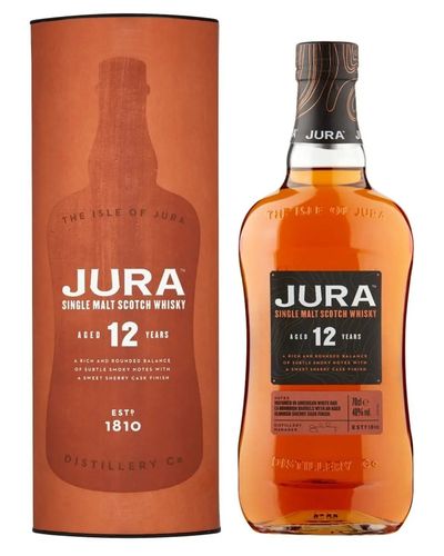 Jura 12 Year Old Island Single Malt Scotch Whisky