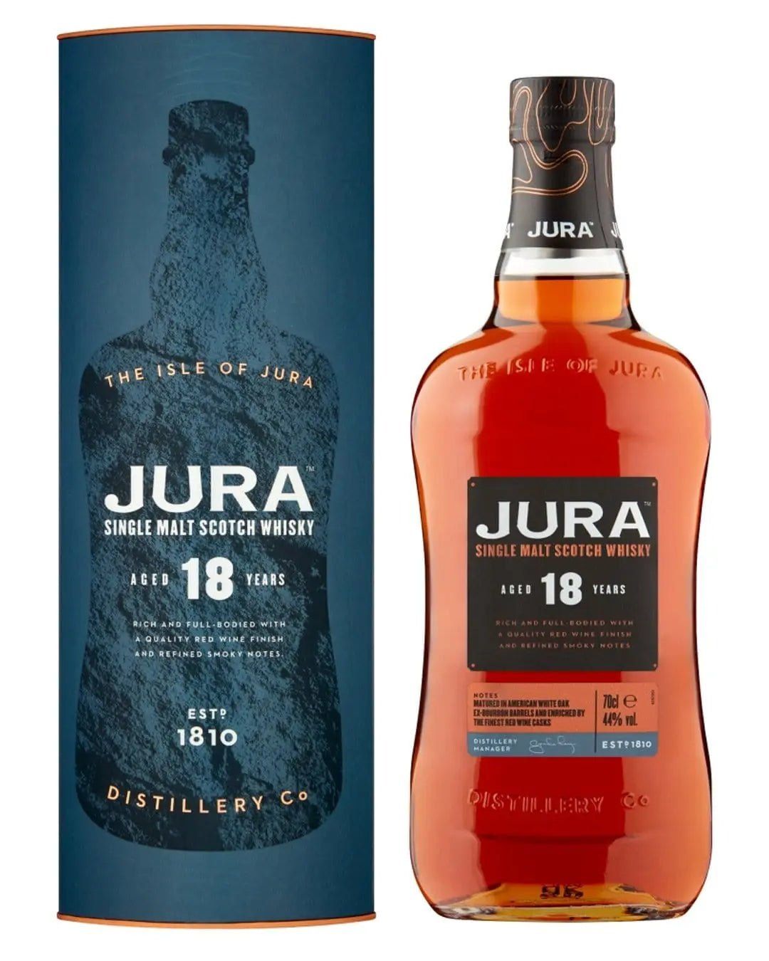 Jura 18 Year Old / Red Wine Finish Island Single Malt Scotch Whisky - Image 1