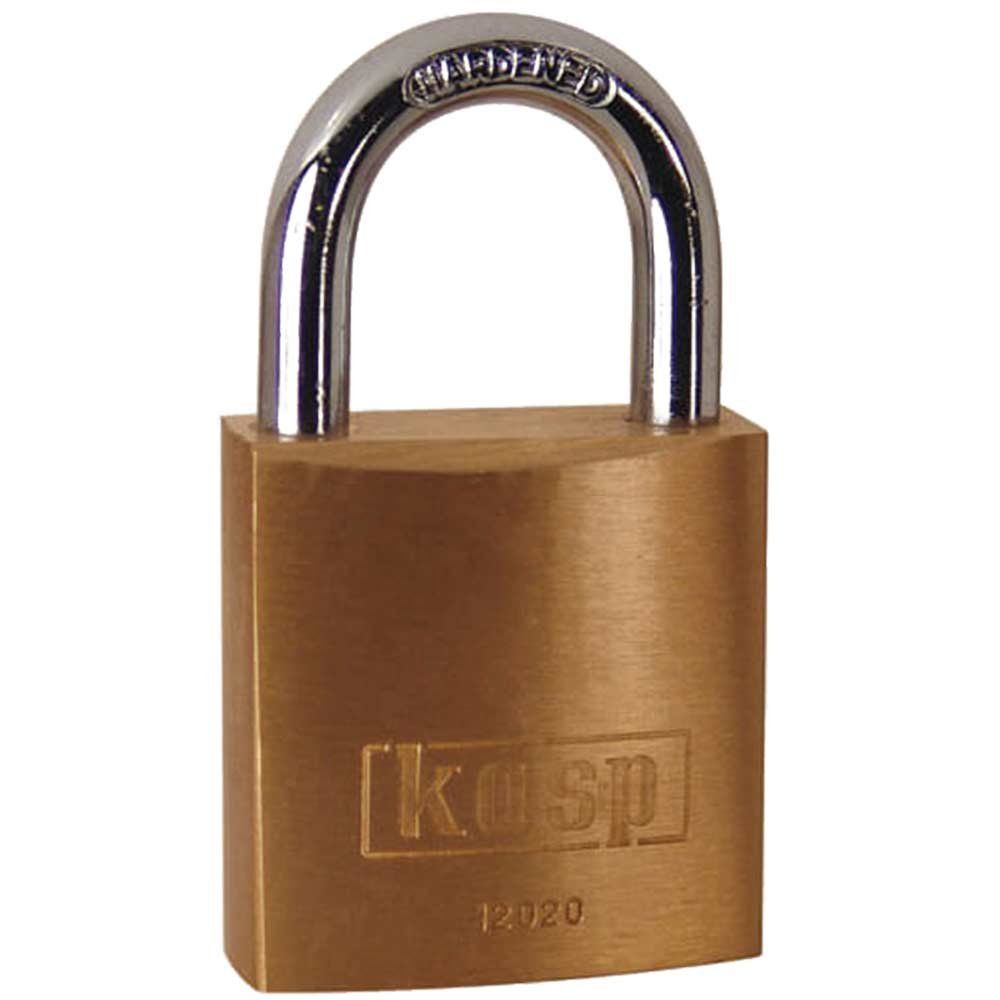 Kasp 120 Series Brass Padlock 20mm Standard - Image 1