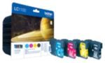 Brother LC1100VALBP ink cartridge 4 pc(s) Original Black Cyan Magenta Yellow