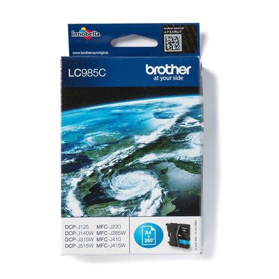 Brother LC985CBP ink cartridge 1 pc(s) Original Cyan