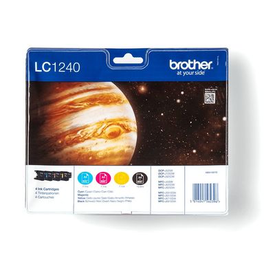 Brother LC-1240VALBP Ink cartridge multi pack Bk.C.M.Y. 4x600 pages IS